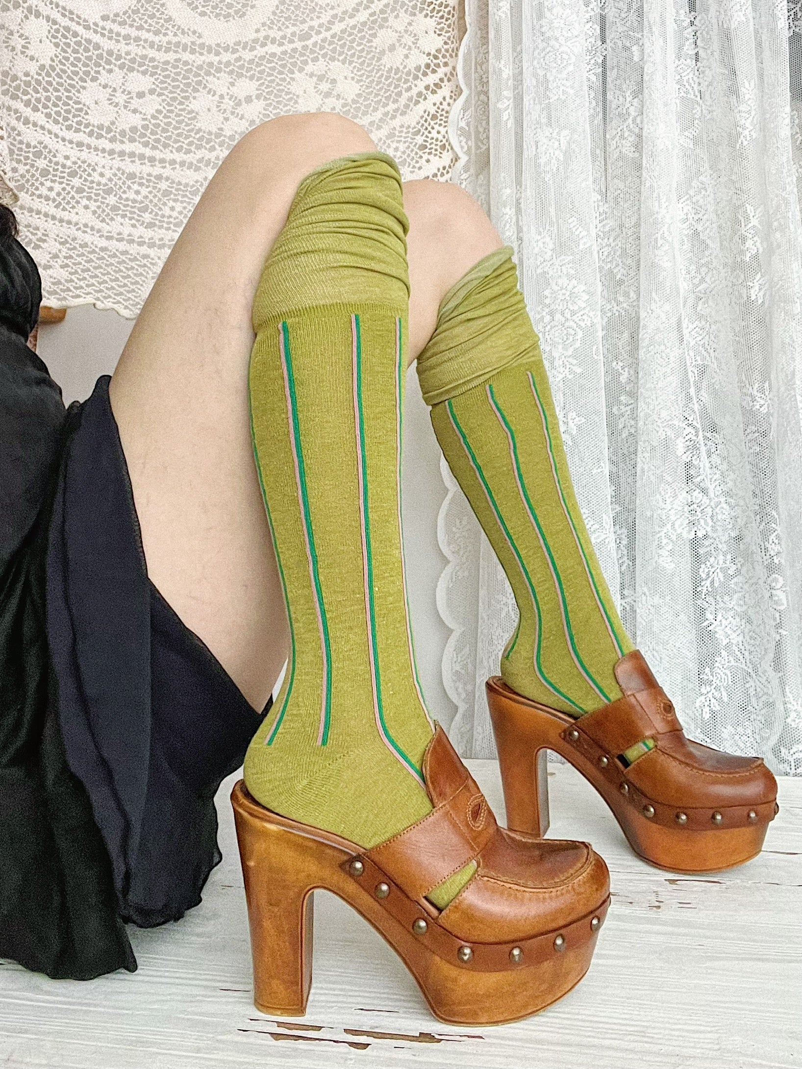 PINSTRIPE SOCKS